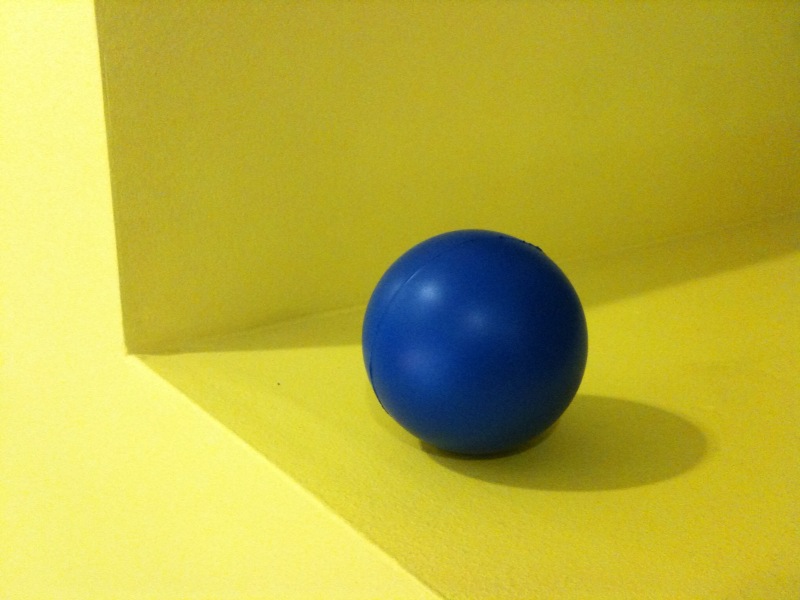 Yellow and blue
